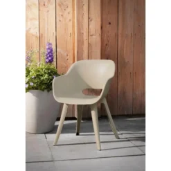 Keter Akola Tuinstoelen - 2 stuks -56.5x55x80cm - Salie Groen