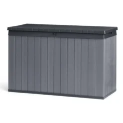 Keter Darwin Opbergbox - 670L - 142.5x65.5x89.52cm - Grijs