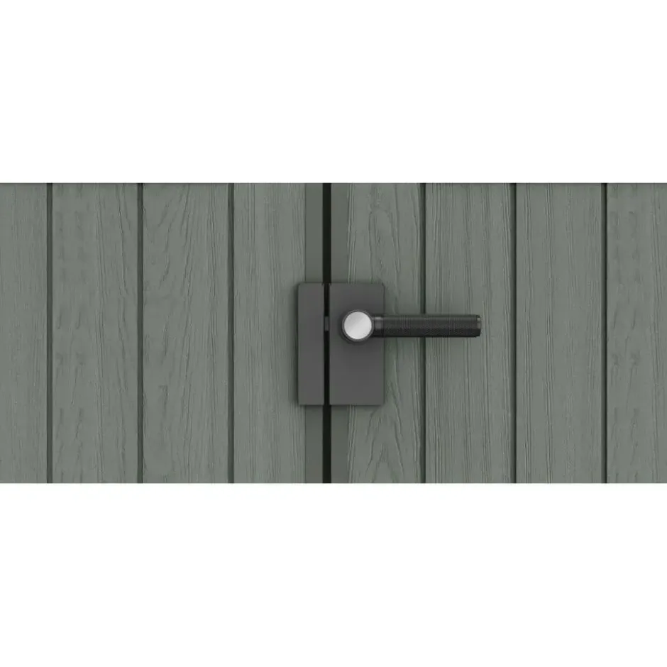 Keter Darwin 68 Tuinhuis - dubbele deuren + ramen - 190x244x221 - Groen