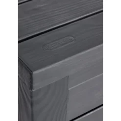 Keter Eastwood Opbergbox - 570L - 72,4x155x64,4cm - Antraciet