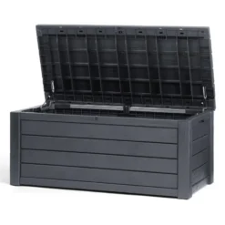 Keter Eastwood Opbergbox - 570L - 72,4x155x64,4cm - Antraciet