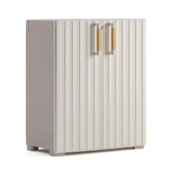 Keter Groove Opbergkast laag - 1 plank