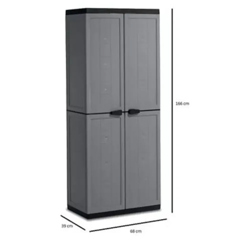 Keter Jolly Opbergkast hoog - 3 planken