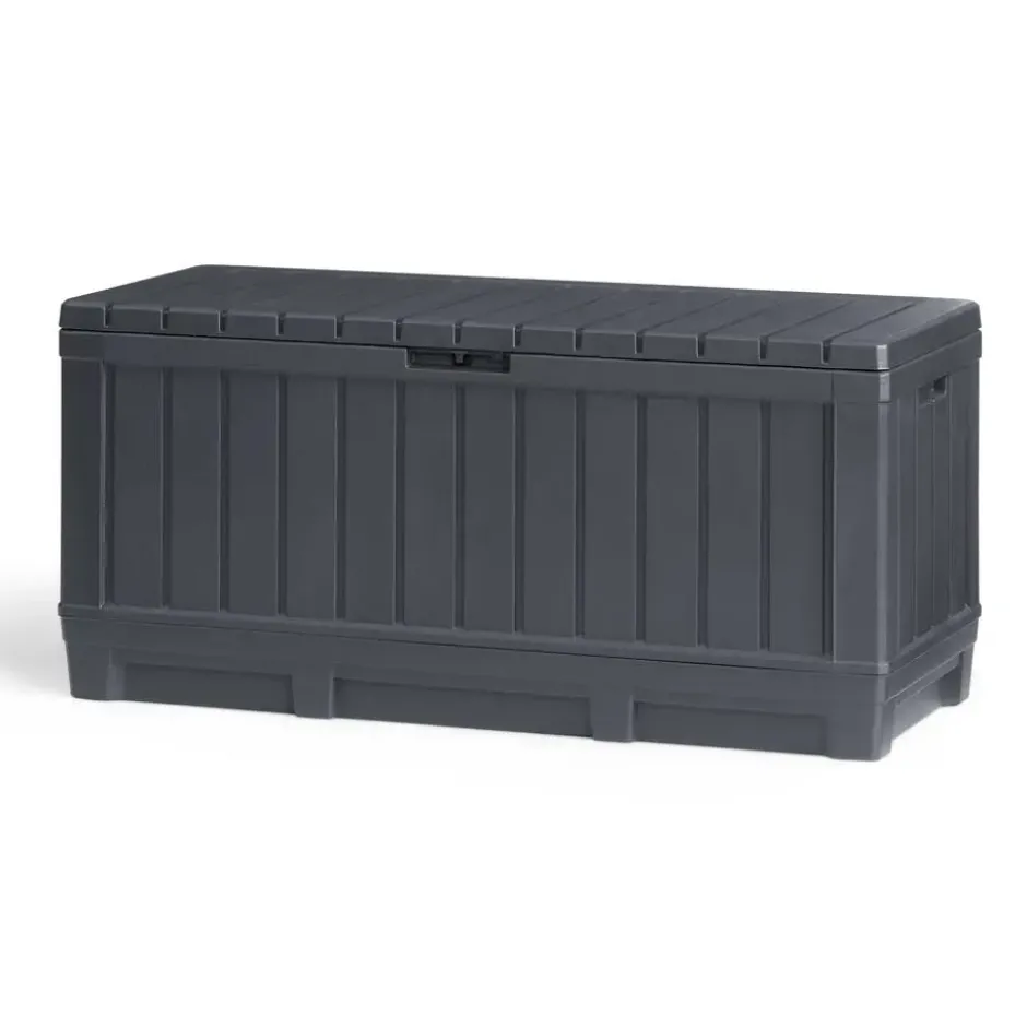 Keter Kentwood Opbergbox - 128x53.6x59 cm - 350 L - Grafiet