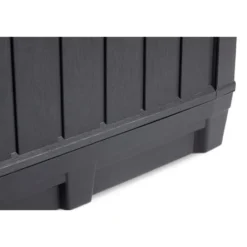 Keter Kentwood Opbergbox - 128x53.6x59 cm - 350 L - Grafiet