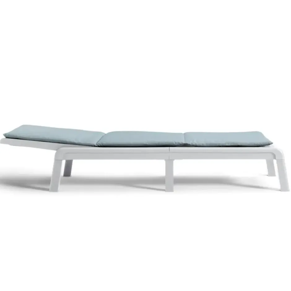 Keter Mallorca Ligbed - inclusief kussen - 187.5x58x29cm - Wit