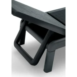 Keter Mallorca Ligbed - inclusief kussen - 187.5x58x29cm - Antraciet