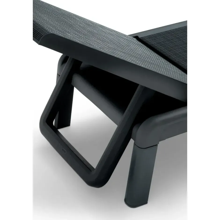 Keter Mallorca Ligbed - inclusief kussen - 187.5x58x29cm - Antraciet