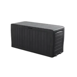 Keter Marvel Plus Opbergbox - 270L - 116,7x44,7x57cm - Antraciet