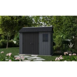 Keter Newton 975 Tuinhuis - 230x287x246cm - Grijs