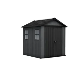 Keter Newton 757 Tuinhuis - 223,8x230x246cm - Grijs