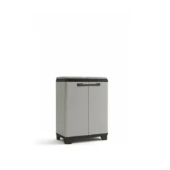 Keter Planet Lage Opbergkast - 68x39x90cm - Grijs/Zwart