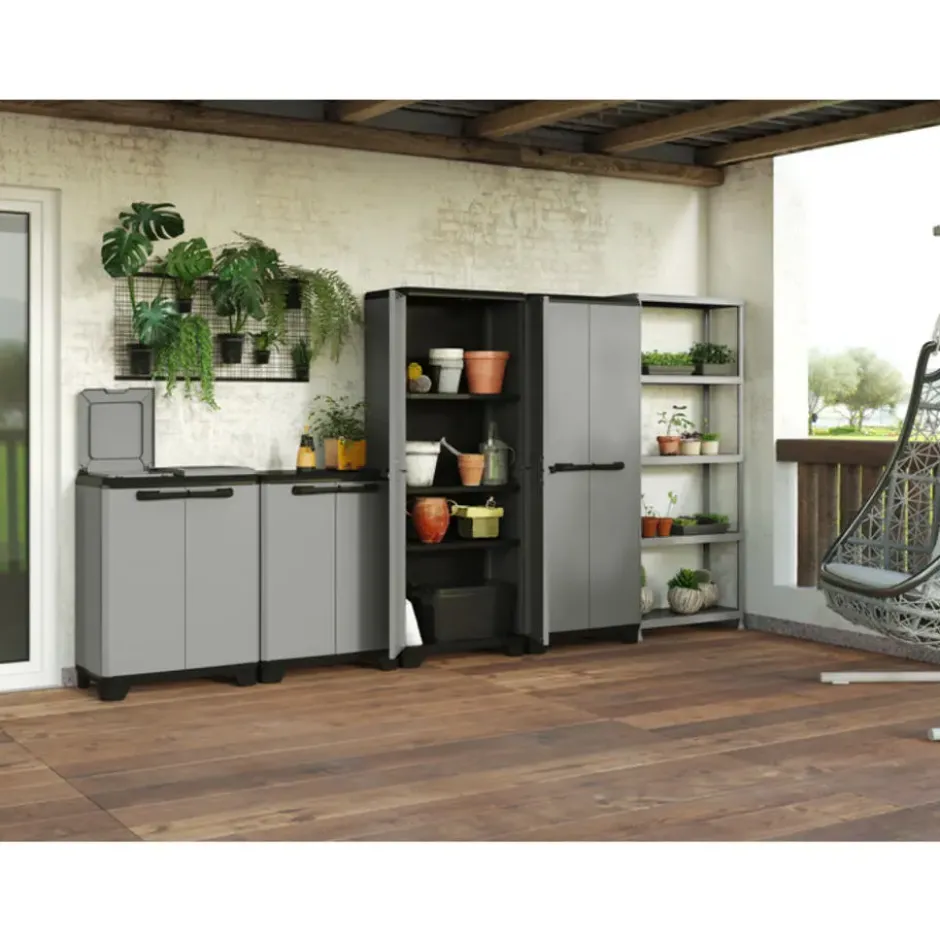 Keter Planet Opbergkast hoog - Multipurpose - 3 planken