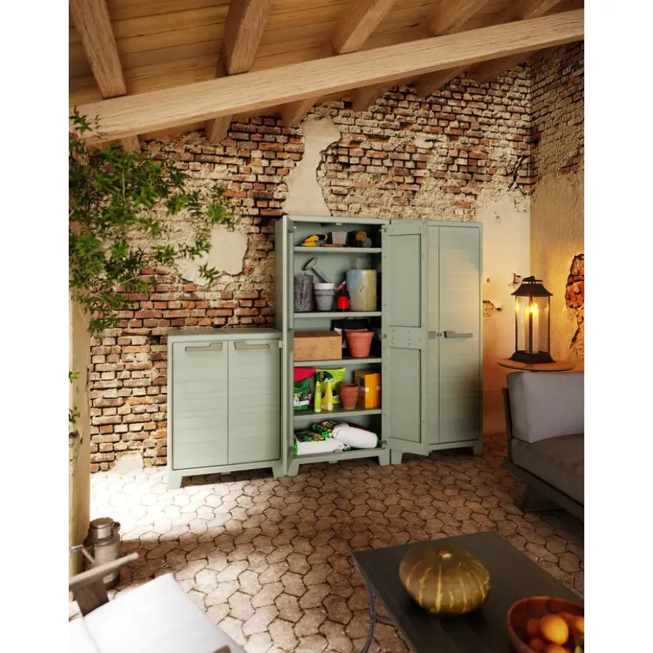 Keter Planet Outdoor Opbergkast Multispace - 8 planken