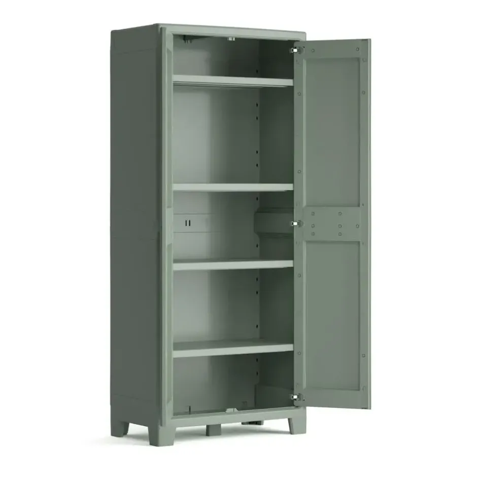 Keter Planet Outdoor Opbergkast hoog - 4 planken