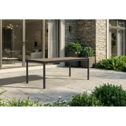 Keter Porto Nova Tafel - 194x94x75cm - Ashwood