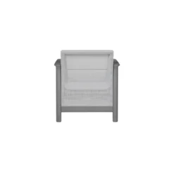 Keter Scandi Linea Loungestoel - 2 stuks - Lichtgrijs