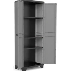 Keter Stilo Opbergkast hoog - 3 planken