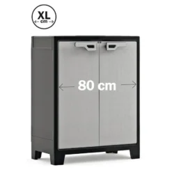 Keter Titan Opbergkast laag - tuinkast - 2 planken