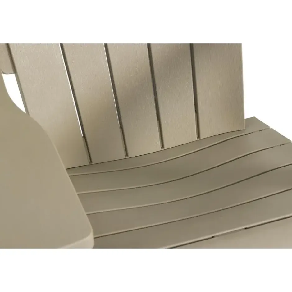 Keter Troy Adirondack Tuinstoel - 2 stuks - 81x93x96,5cm - Salie Groen