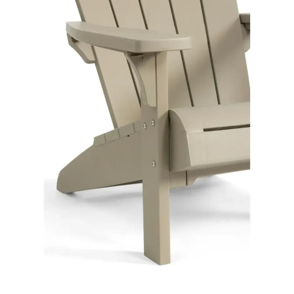 Keter Troy Adirondack Tuinstoel - 2 stuks - 81x93x96,5cm - Salie Groen