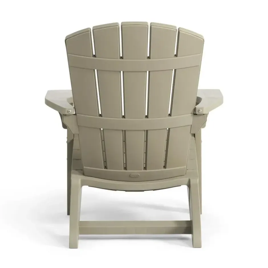Keter Troy Adirondack Tuinstoel - 2 stuks - 81x93x96,5cm - Salie Groen