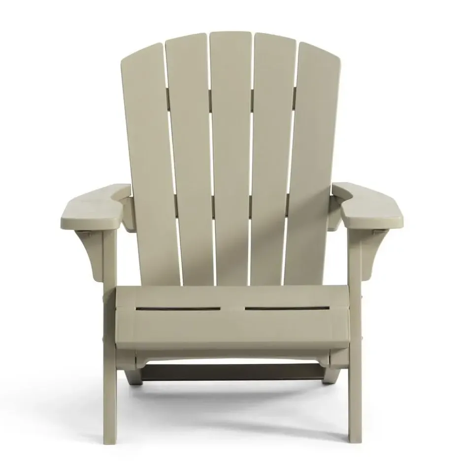 Keter Troy Adirondack Tuinstoel - 2 stuks - 81x93x96,5cm - Salie Groen
