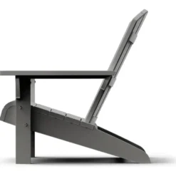 Keter Troy Adirondack Tuinstoel - set van 2 - 81x93x96.5cm - Lichtgrijs