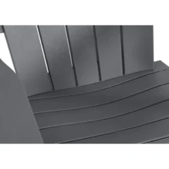 Keter Troy Adirondack Tuinstoel - set van 2 - 81x93x96.5cm - Lichtgrijs