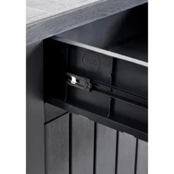 Keter Unity XL Barbecuetafel met lades - 207L - 134x51,7x89,6cm - Antraciet