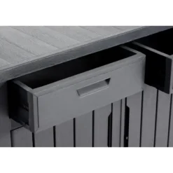 Keter Unity XL Barbecuetafel met lades - 207L - 134x51,7x89,6cm - Antraciet