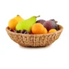 Kinvara Fruitschaal Rotan - gevlochten riet - D34 x H9 cm