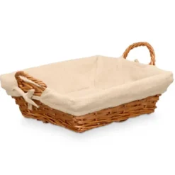 Kipit Storage Rieten mand - gevlochten riet - 35 x 28 x 13 cm