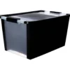 Kis Bi Opbergbox L - 40L - zwart/transparant