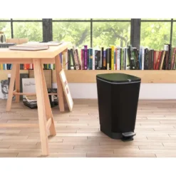 KIS Chic Bin Pedaalemmer - 23L - Zwart