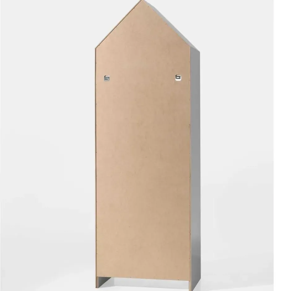 Kledingkast Casami Bruges - 58x37x172 cm - Wit