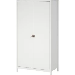 Kledingkast Madeira 2-deurs - wit - 199x102x58 cm