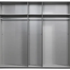 Kledingkast Milaan 5-deurs - grafiet - 236x225x58 cm