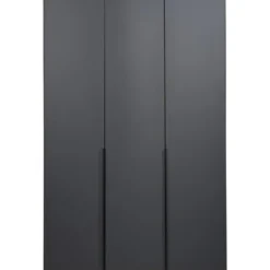 Kledingkast Milaan 3-deurs - grafiet - 236x135x58 cm