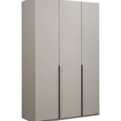 Kledingkast Milaan 3-deurs - greige - 236x135x58 cm