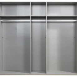 Kledingkast Milaan 5-deurs - greige - 208x225x58 cm