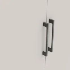 Kledingkast Penrith 3 deurs - greige - 204x145x58 cm