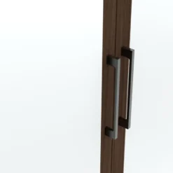 Kledingkast Penrith 3 deurs - walnoot - 204x145x58 cm