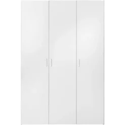 Kledingkast Space 3-deurs - wit - 175,4x115,8x49,5 cm