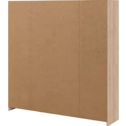 Kledingkast Sprint 4-deurs - eikenkleur - 200x196x50 cm