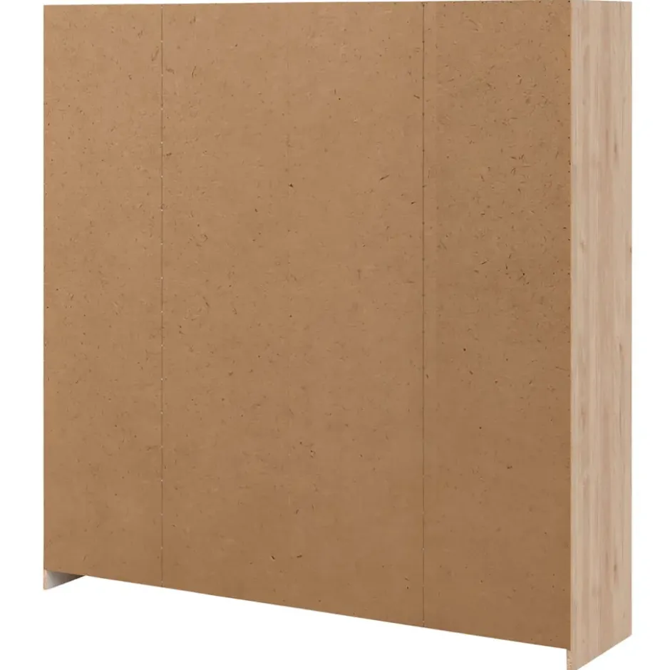 Kledingkast Sprint 4-deurs - eikenkleur - 200x196x50 cm