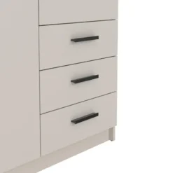 Kledingkast Sprint 2-deurs - greige - 200x98,5x50 cm
