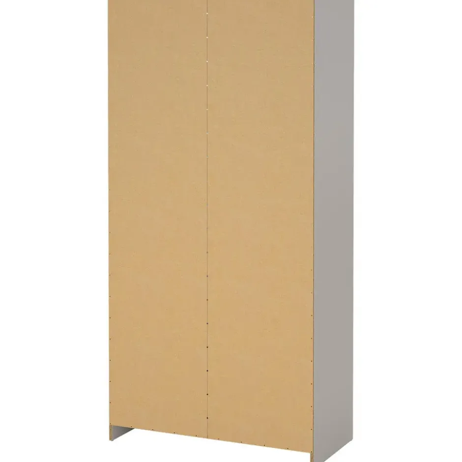 Kledingkast Sprint 2-deurs - greige - 200x98,5x50 cm