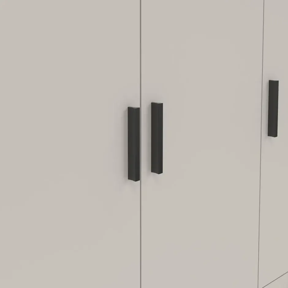 Kledingkast Sprint 3-deurs - greige - 200x147x50 cm