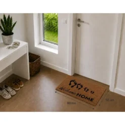 Kokosmat 'Welcome Home' - 50x80 cm